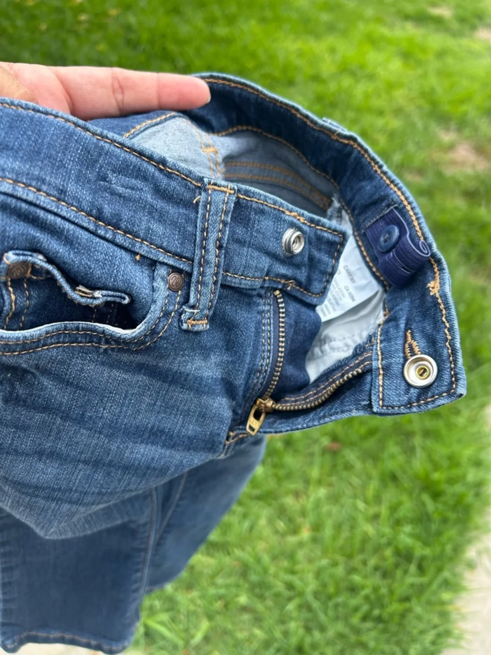 Wrangler Kids Dark Blue Stretch Denim Jeans